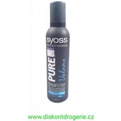 Syoss Pure Volume pěna na vlasy 250 ml – Sleviste.cz