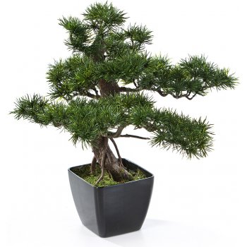 Umělý Bonsai borovice pínie v květináči, 47 cm