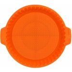 Orion Silikonová forma koláčů 27 cm oranžová – Zboží Dáma