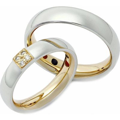 Aumanti Snubní prsteny 141 Zlato žlutá