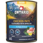 Ontario Puppy kuřecí pate s příchutí spirulíny 400 g – Hledejceny.cz