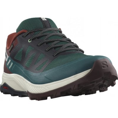 Salomon Outrise Gtx Ponderosa boty pine bitter chocolate vanilla ice – Sleviste.cz