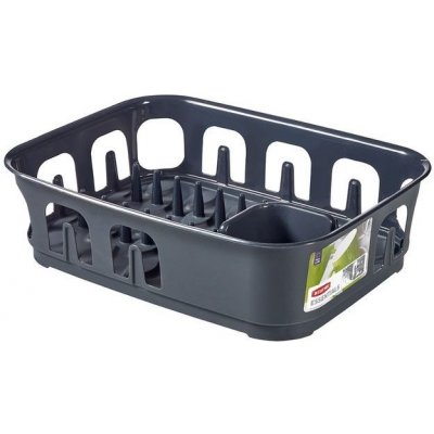 Odkapávač nádobí ESSENTIALS obdélník - tm.šedý CURVER – Zboží Dáma Odkapávač nádobí ESSENTIALS obdélník - tm.šedý CURVER – Zboží Dáma