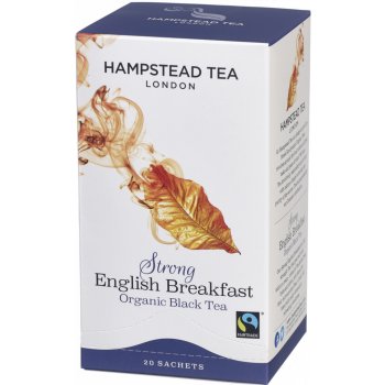 Hampstead BIO English Breakfast Strong černý čaj Tea London 20 ks