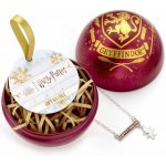 Carat Shop Vánoční koule Harry Potter s náhrdelníkem Nebelvír – Hledejceny.cz