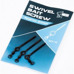 Kevin Nash Swivel Bait Screw 21mm držáky nástrah 10ks