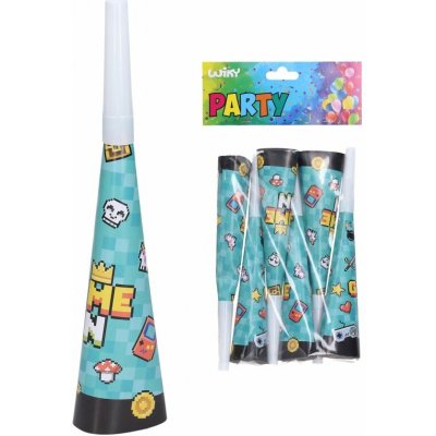 wiky Párty trumpetky HRA 20 cm, 6 ks – Zboží Dáma
