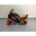 Teddies motorka oranžovo-černá plast 35x53x74cm – Zboží Dáma