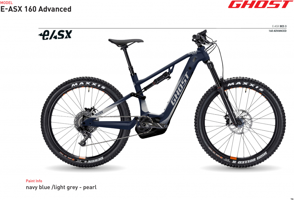 Ghost E-ASX 160 Advanced B750 2022