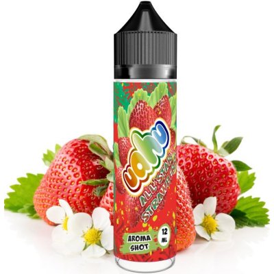 Uahu Shake & Vape All Star Strawberry 12 ml – Zboží Mobilmania