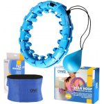 ONE Fitness OHA01 modrá + zeštíhlující pás BR125 – Zboží Mobilmania