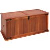 Úložný box zahrada-XL Úložná truhla 79 x 34 x 32 cm masivní akáciové dřevo