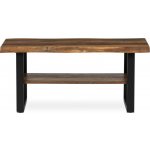 Autronic CT-F4212 OLW 120 x 60 x 55 cm dekor staré dřevo / černý lak – Hledejceny.cz