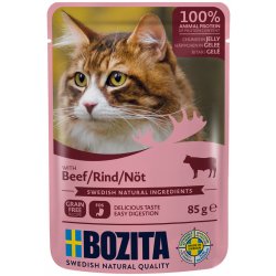 Bozita Cat hovězí v želé 48 x 85 g