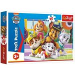 Trefl Tlapková patrola vždy včas/Paw Patrol 27x20cm 30 dílků – Hledejceny.cz