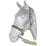 Kentaur Ohlávka podl. fleecem se stuhou + vodítko Béžová Hnědá – Zboží Dáma