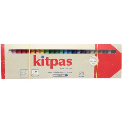 Kitpas voskové pastelky 24 ks – Hledejceny.cz