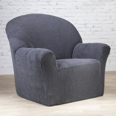 Nueva Textura potah na křeslo strečový Niagara antracitový 70 - 110 cm – Hledejceny.cz