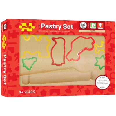 Bigjigs Toys dřevěné nástroje pro vykrajování těsta – Sleviste.cz