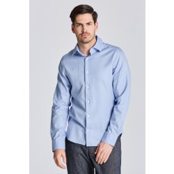 Gant D2. košile slim solid twill shirt modrá