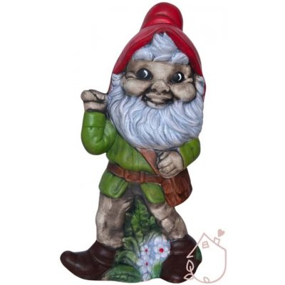 Zahradní trpaslík Krompík keramický – Zboží Dáma