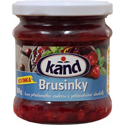 Kand Brusinky bez přidaného cukru 180 g