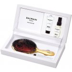 Balmain Golden Spa Brush luxusní pozlacený kartáč na vlasy – Zboží Dáma