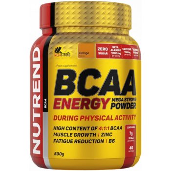 NUTREND BCAA 4:1:1 ENERGY POWDER, 500 g