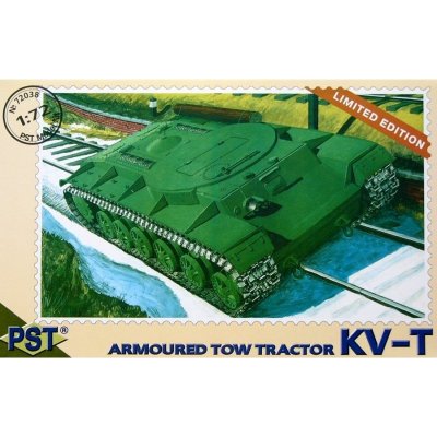 PST KV-T Armou tractor 72038 červená 1:72