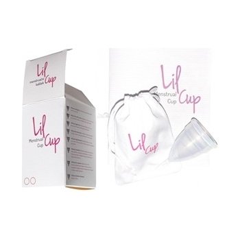 LilCup menstruační kalíšek transparentní 1