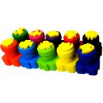 Patio Prstové barvy s razítky Colorino 10 ks – Zboží Dáma