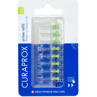 Curaprox CPS 011 Prime Refill mezizubní kartáčky bez držáku 8 ks – Zbozi.Blesk.cz