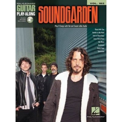 Guitar Play-Along 182: Soundgarden noty, tabulatury na kytaru + audio