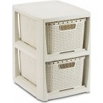 Branq Košík Rattan 19 l antická bílá – Zboží Dáma