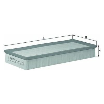 Vzduchový filtr MAHLE ORIGINAL LX 792 (LX792) – Hledejceny.cz