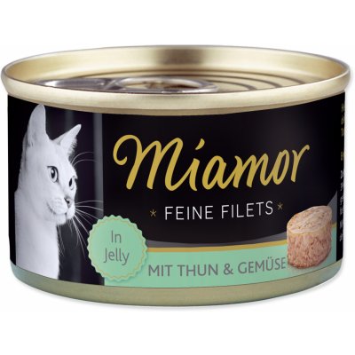 Finnern Miamor Cat filety tuňák & zelenina 100 g