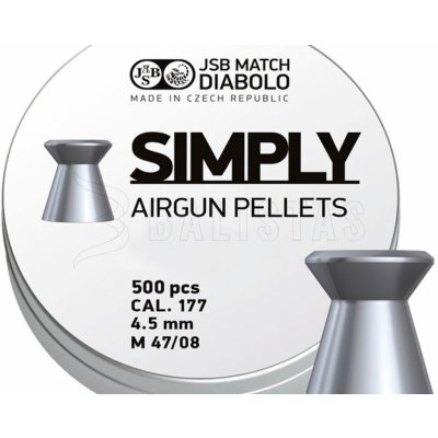 Diabolky JSB Simply 4,5 mm 500 ks – Zbozi.Blesk.cz