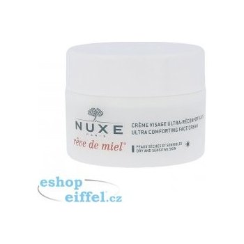 Nuxe Reve de Miel denní vyživující a hydratační krém pro suchou pleť Ultra Comfortable Face Cream 50 ml