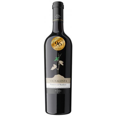 VIGNALESTA Primitivo Di Manduria DOC 2019 15,5% 0,75 l (holá láhev) – Hledejceny.cz