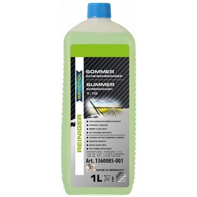 Ravenol Letní kapalina do ostřikovačů 1:10 1 l – Hledejceny.cz