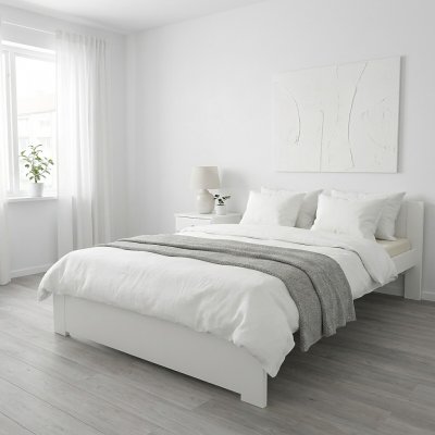 Postel Ourfamily Basic - bílá 200x100 cm – Zboží Mobilmania