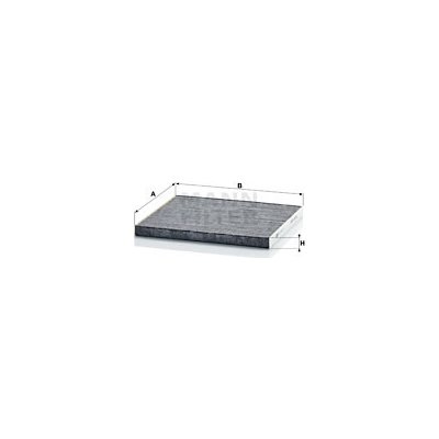 MANN-FILTER Filtr, vzduch v interiéru CUK26017 – Hledejceny.cz