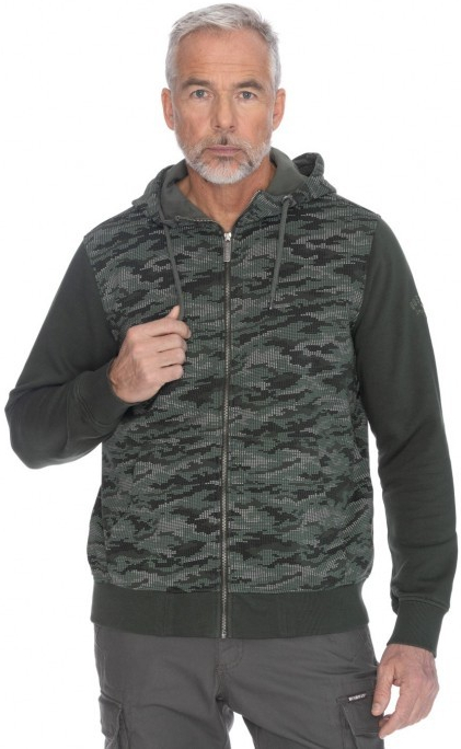 Bushman mikina Jeff dark khaki