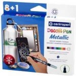 Centropen 2737/8+1 Decor Pen Metalic sada 8+1 – Zboží Živě