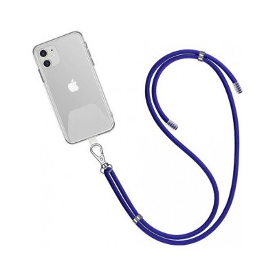 Winner WG Crossbody lace strap/transparent/blue, 10949 – Zboží Mobilmania