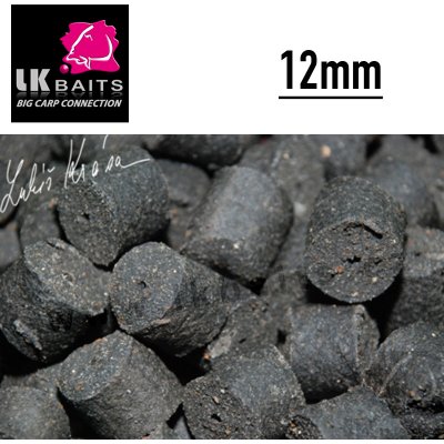 LK Baits Salt Black Hallibut 1kg 12mm – Hledejceny.cz