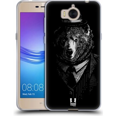 Pouzdro HEAD CASE Huawei Y6 2017 vzor Zvíře v obleku medvěd od 329 Kč -  Heureka.cz