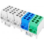 Eleman Svorkovnice rozbočovací HLAK 25 5/10 S, 100A, 5pól., AL/CU, IP20, 3xŠ/M/Z, na DIN /2080516 1000299 – Hledejceny.cz