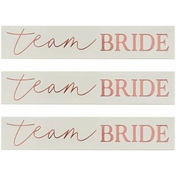 TETOVÁNÍ Team Bride Rose Gold 16ks