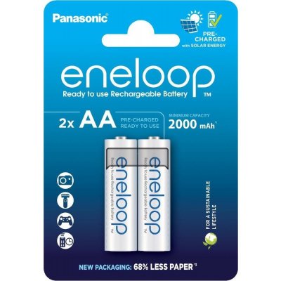 Panasonic Eneloop AA 2ks 3MCCE/2BE – Sleviste.cz